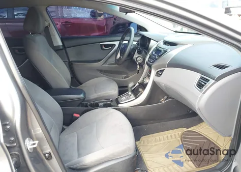 2013 Hyundai Elantra Gls from USA, damaged, VIN 5NPDH4AE3DH323737